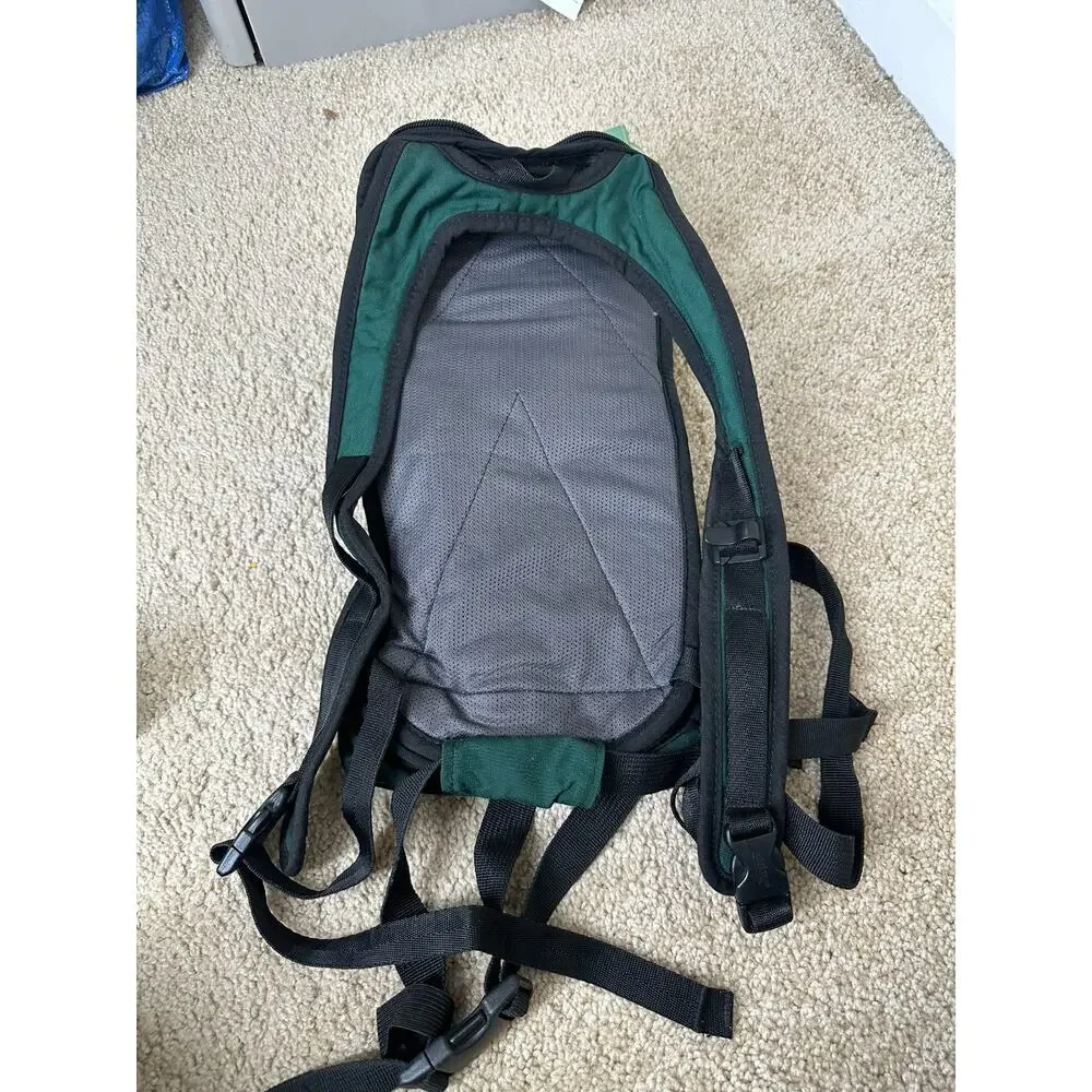 Vintage Camelbak Mule Green Hydration Pack Backpack w/ Bladder M.U.L.E. Hiking